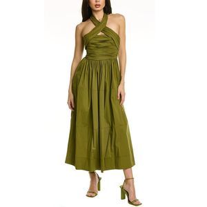 Cinq  Sept | Dresses | Cinq Sept Womens Taylen Midi Dress Green | Poshmark